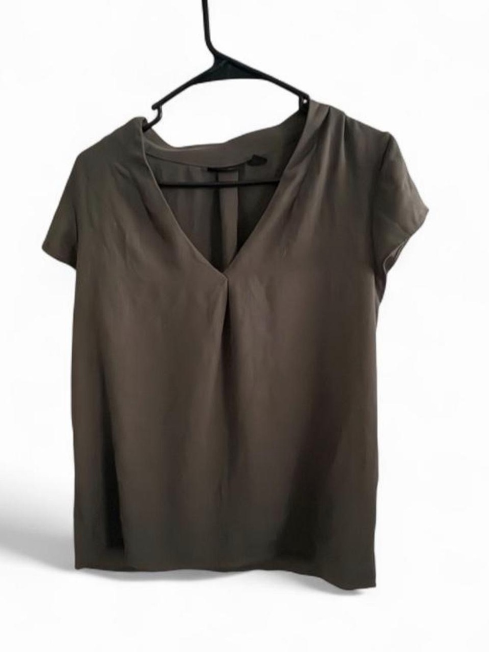 Halogen V-Neck Short Sleeve Blouse